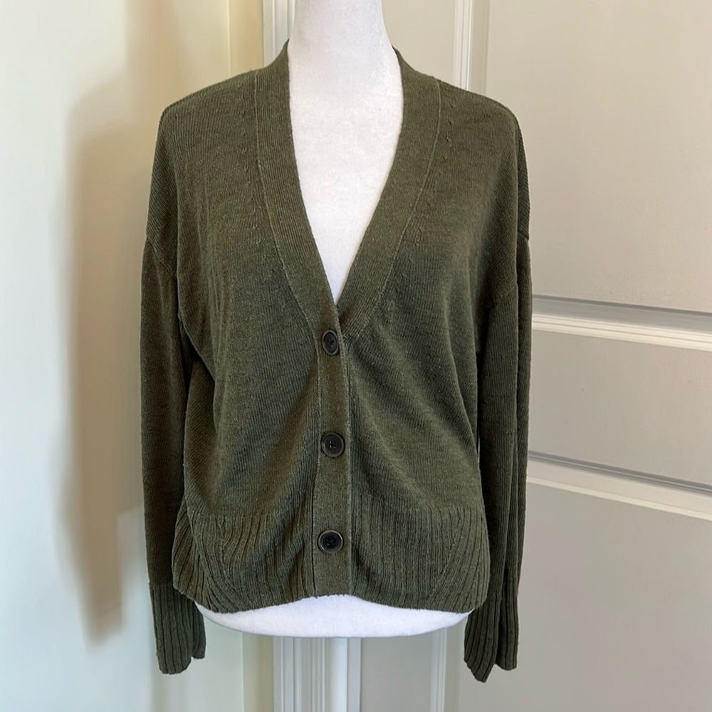 Banana Republic Factory Knit Cardigan Women's L